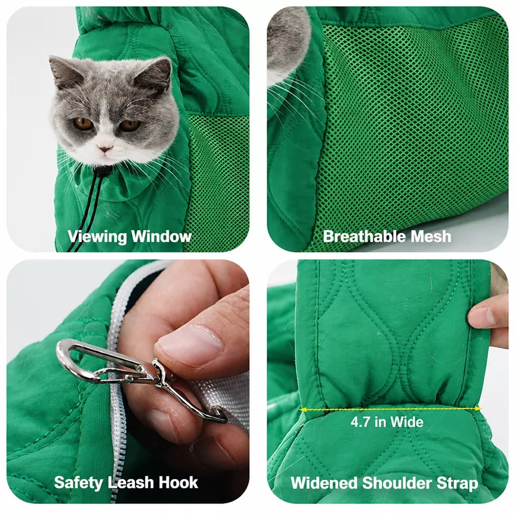 Double-Sided Mesh Pet Carrier Bag