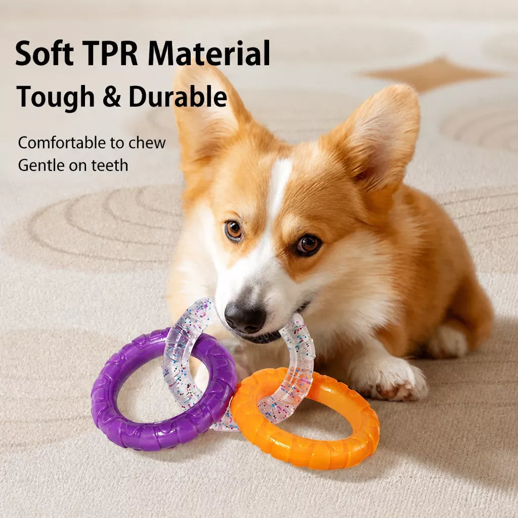 Dog Tug Ring Toy for Interactive Play