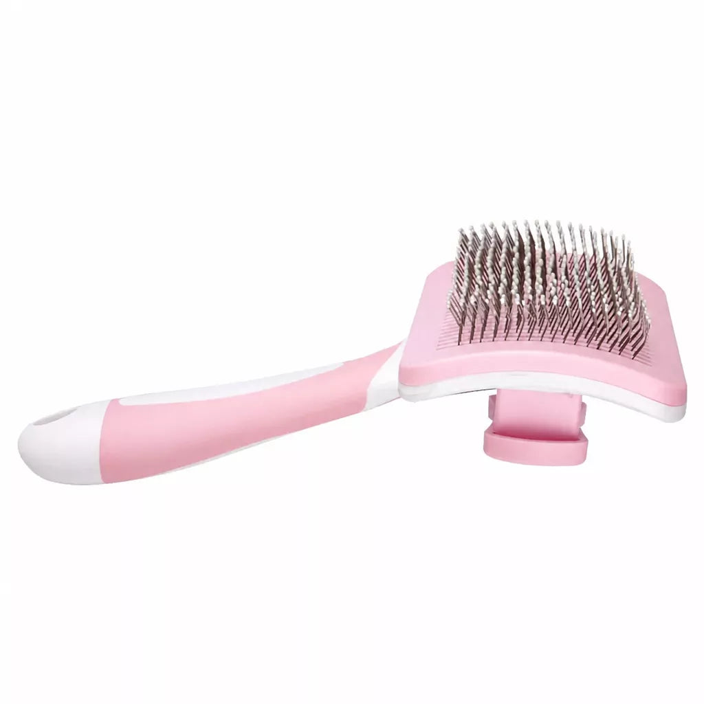 Self-Cleaning Pet Grooming Brush for Dogs and Cats