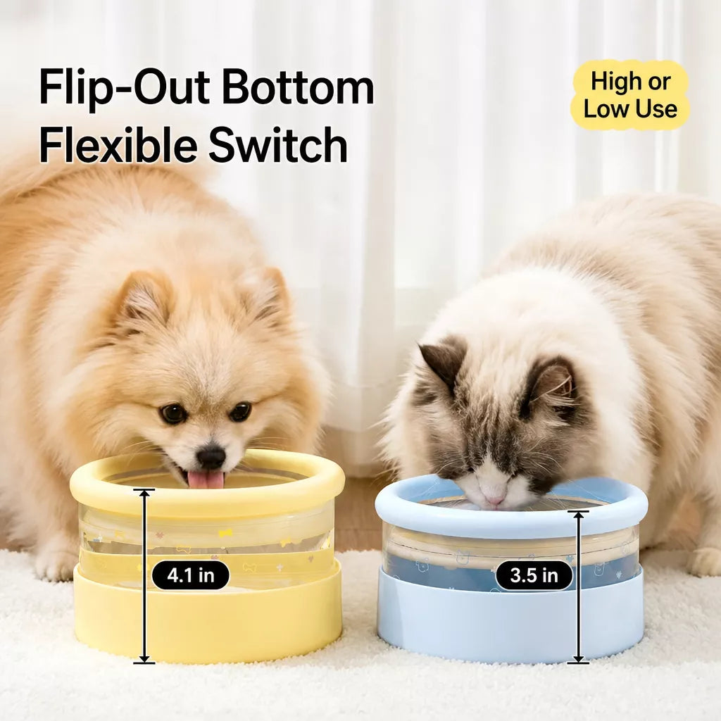 Floating Water Bowl for Cats and Dogs