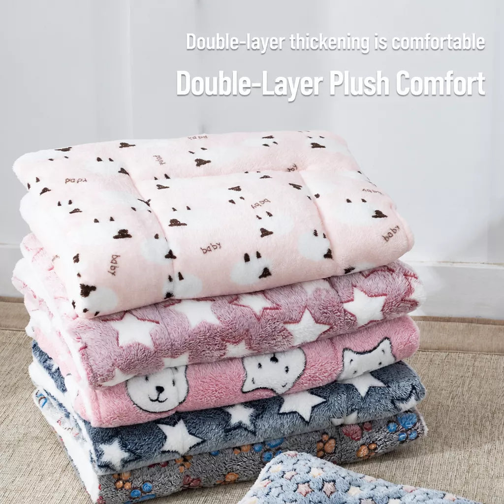 All-Season Three-Layer Pet Bed Mat for Dogs and Cats