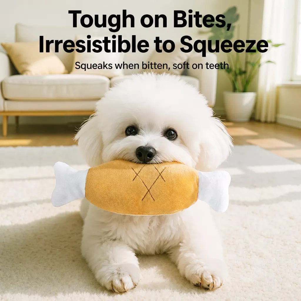 Squeaky Chew Toy Sets for Small Dogs