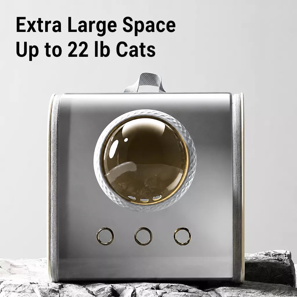 Capsule Window Pet Carrier Backpack for Cats and Dogs