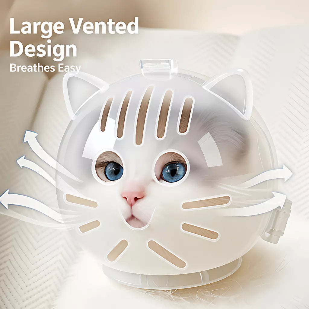 Clear Plastic Cat Elizabethan Collar