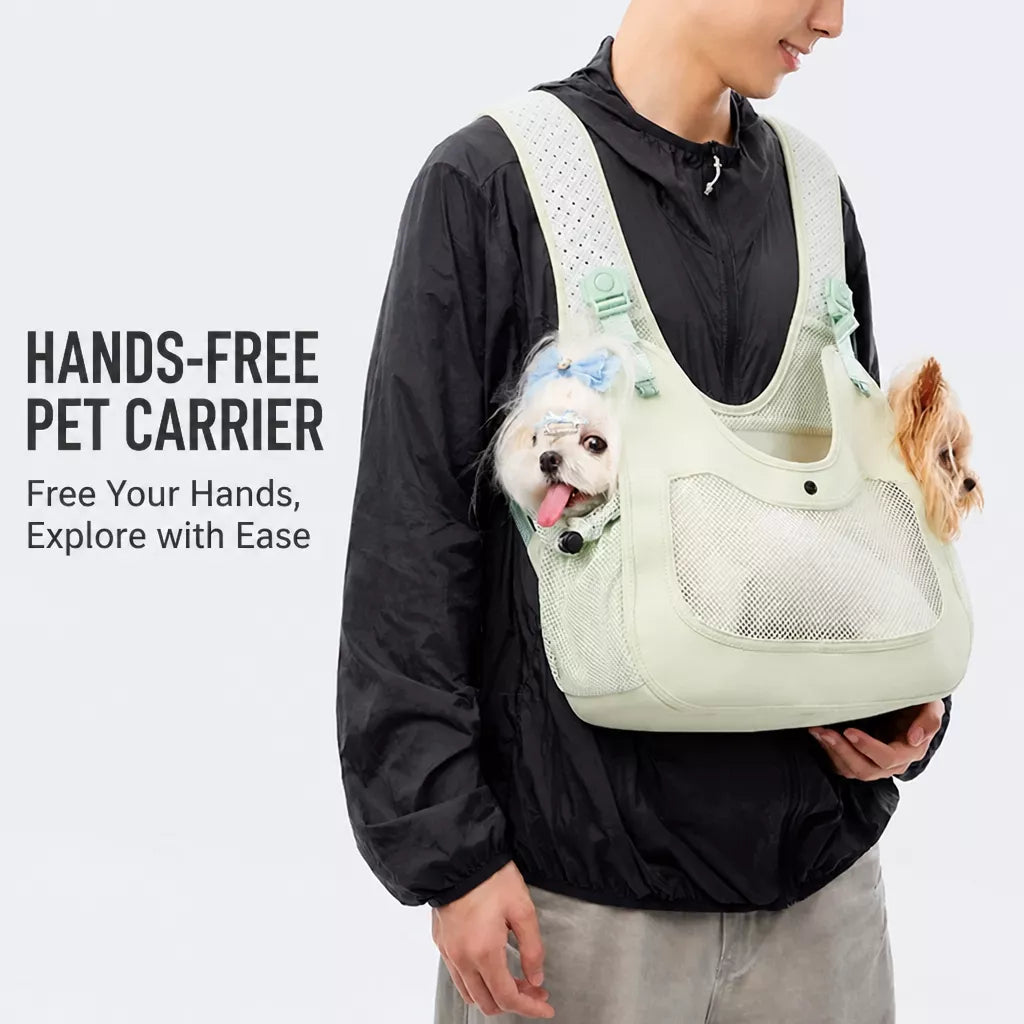 Portable Breathable Pet Carrier Backpack for Cats and Dogs