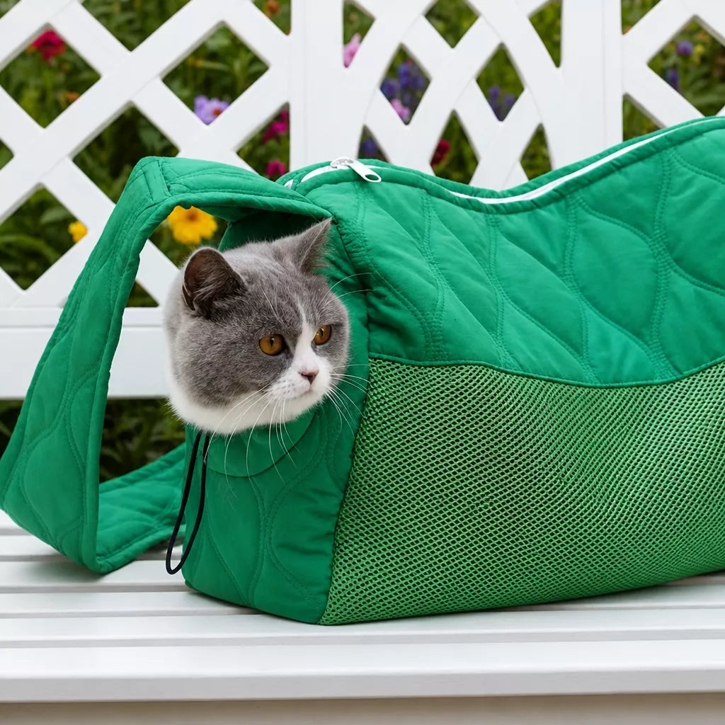 Double-Sided Mesh Pet Carrier Bag