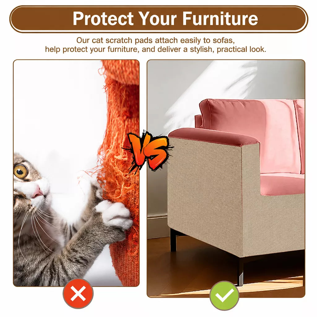 Wall-Mount Cat Scratching Mat