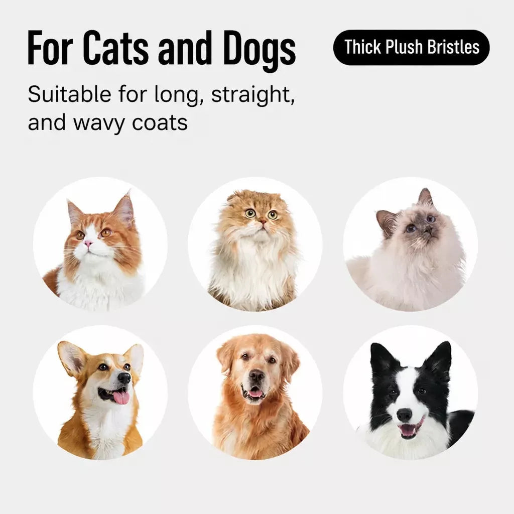 Pet Detangling and Loose Hair Removal Comb for Cats and Dogs