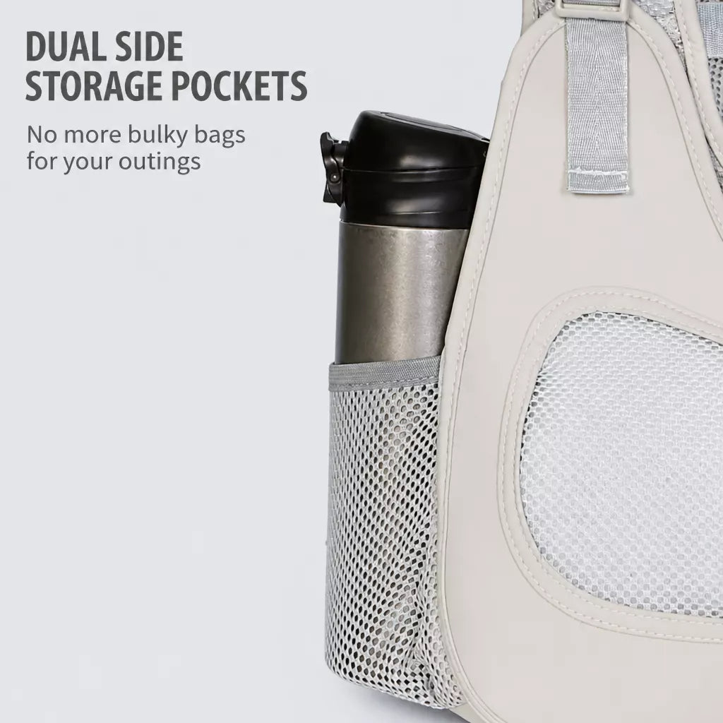 Portable Breathable Pet Carrier Backpack for Cats and Dogs