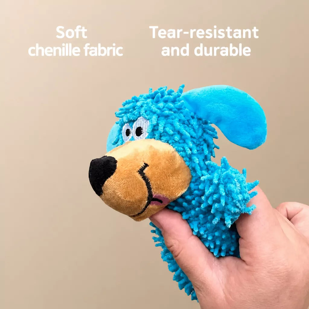 Squeaky Mop Dog Toy
