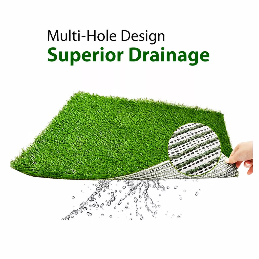 Artificial Grass Dog Potty Training Tray