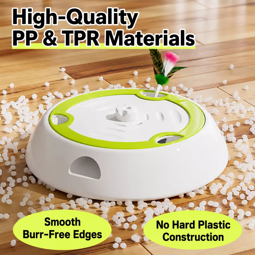 Rechargeable Automatic Whack-a-Mole Cat Toy