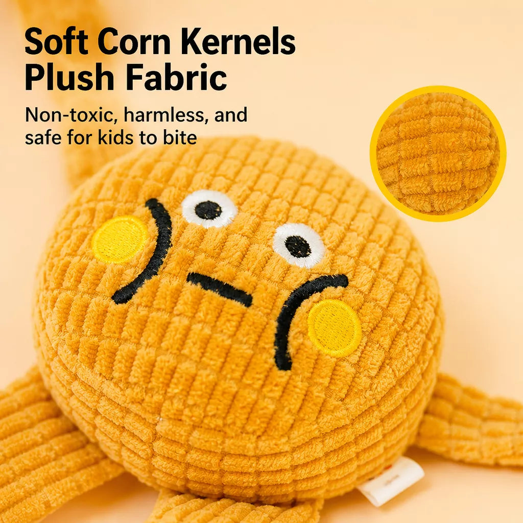 Catnip Squeaky Fleece Pet Toy