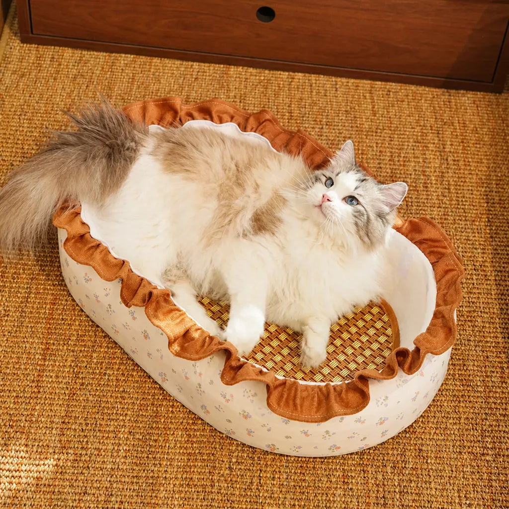 French-Style Rocking Cat Bed