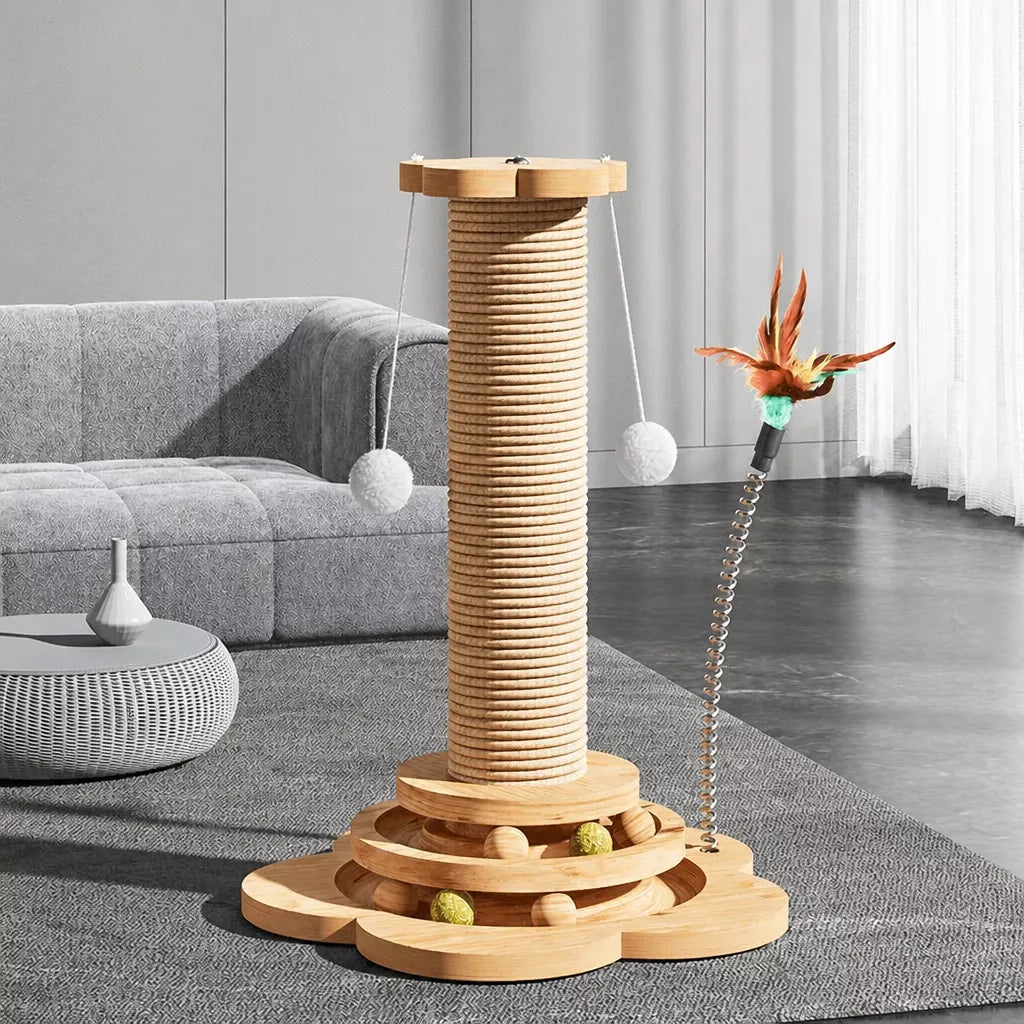 5-in-1 Cat Scratcher Turntable