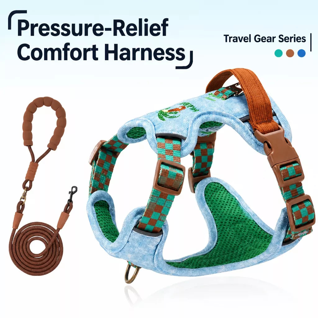 Adjustable Polyester Dog Harness