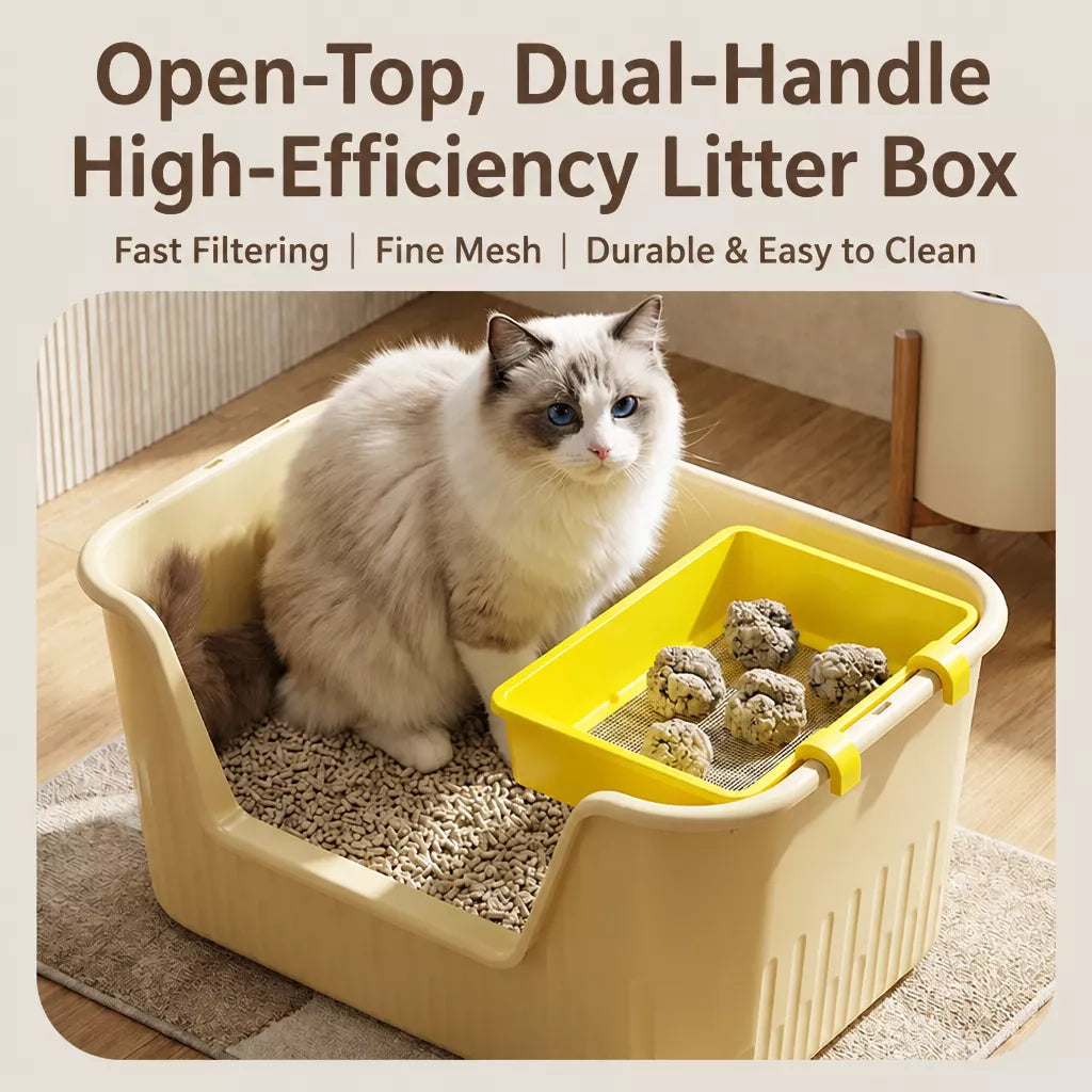 Cat Litter Sifter and Scoop