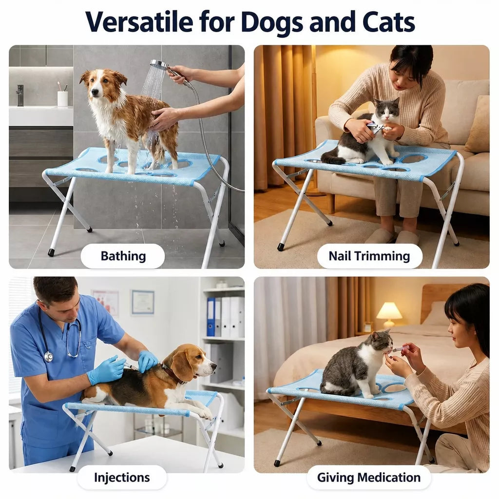 Foldable Pet Grooming Rack