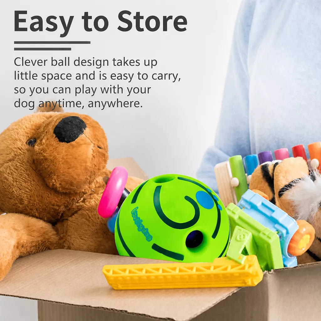 Squeaky Vinyl Ball Toy for Dogs