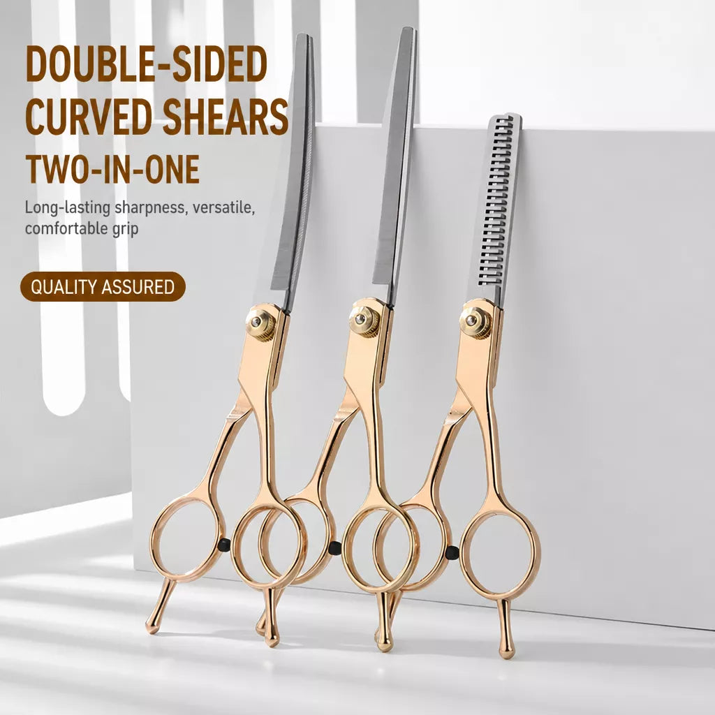 Stainless Steel Dog Grooming Shears for Hair Trimming