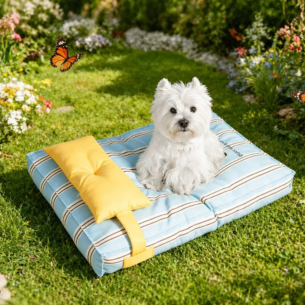 Washable Polyester Pet Bed Mat for Dogs and Cats
