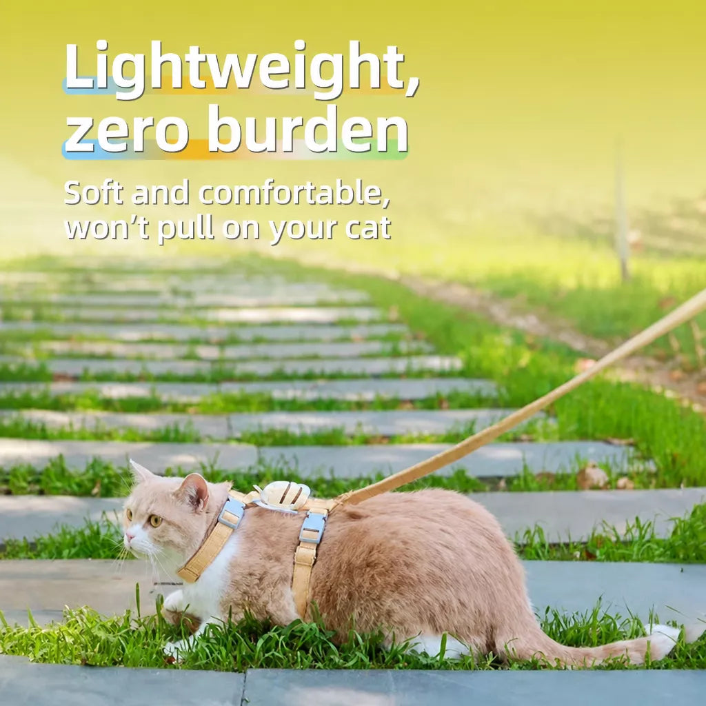 Nylon Cat Harness with Leash