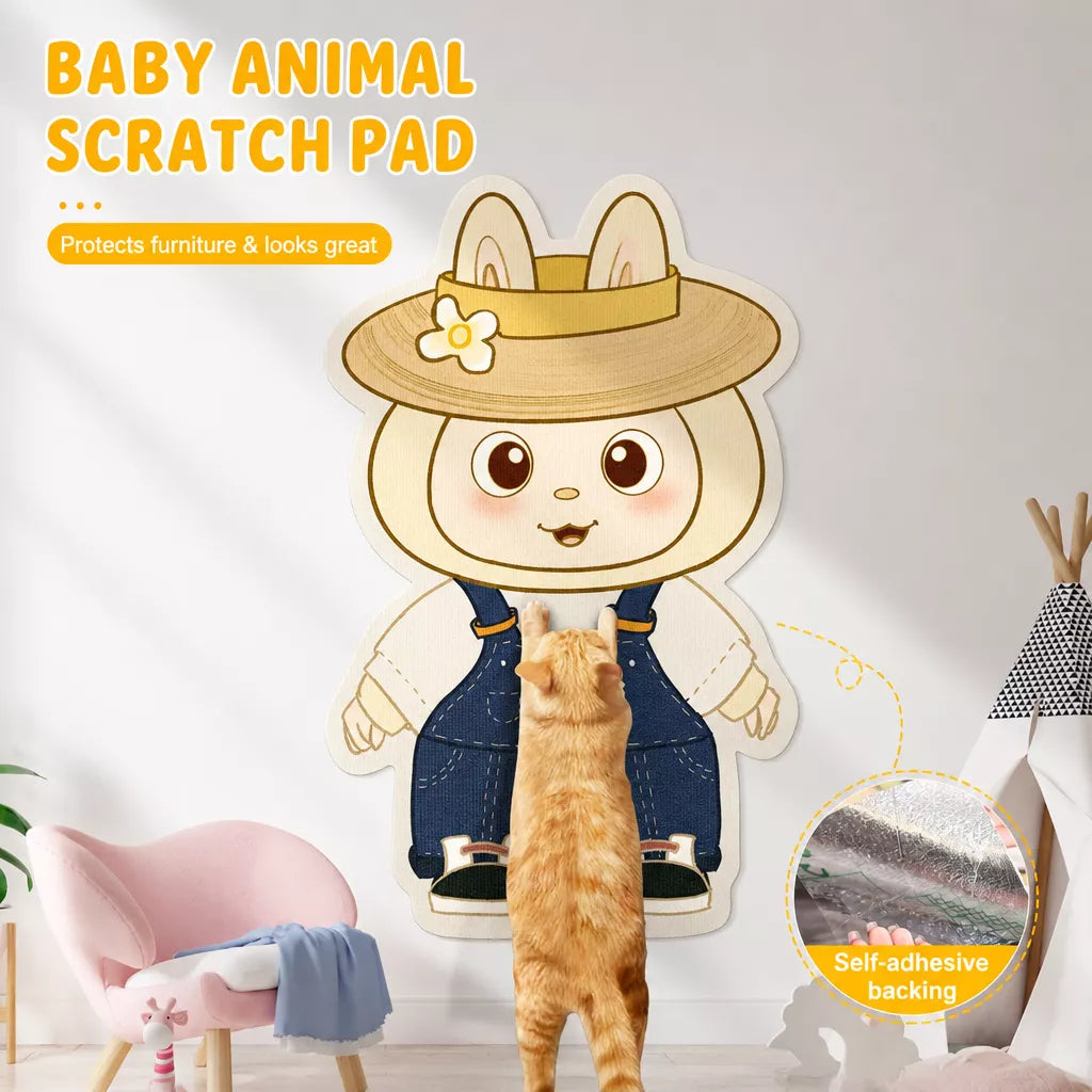 Self-Adhesive Wall Cat Scratcher Pad