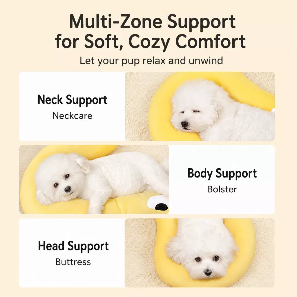 Pillow-Style Pet Bed for Cats and Dogs