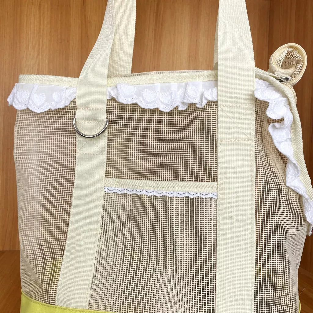 Mesh Crossbody Pet Carrier
