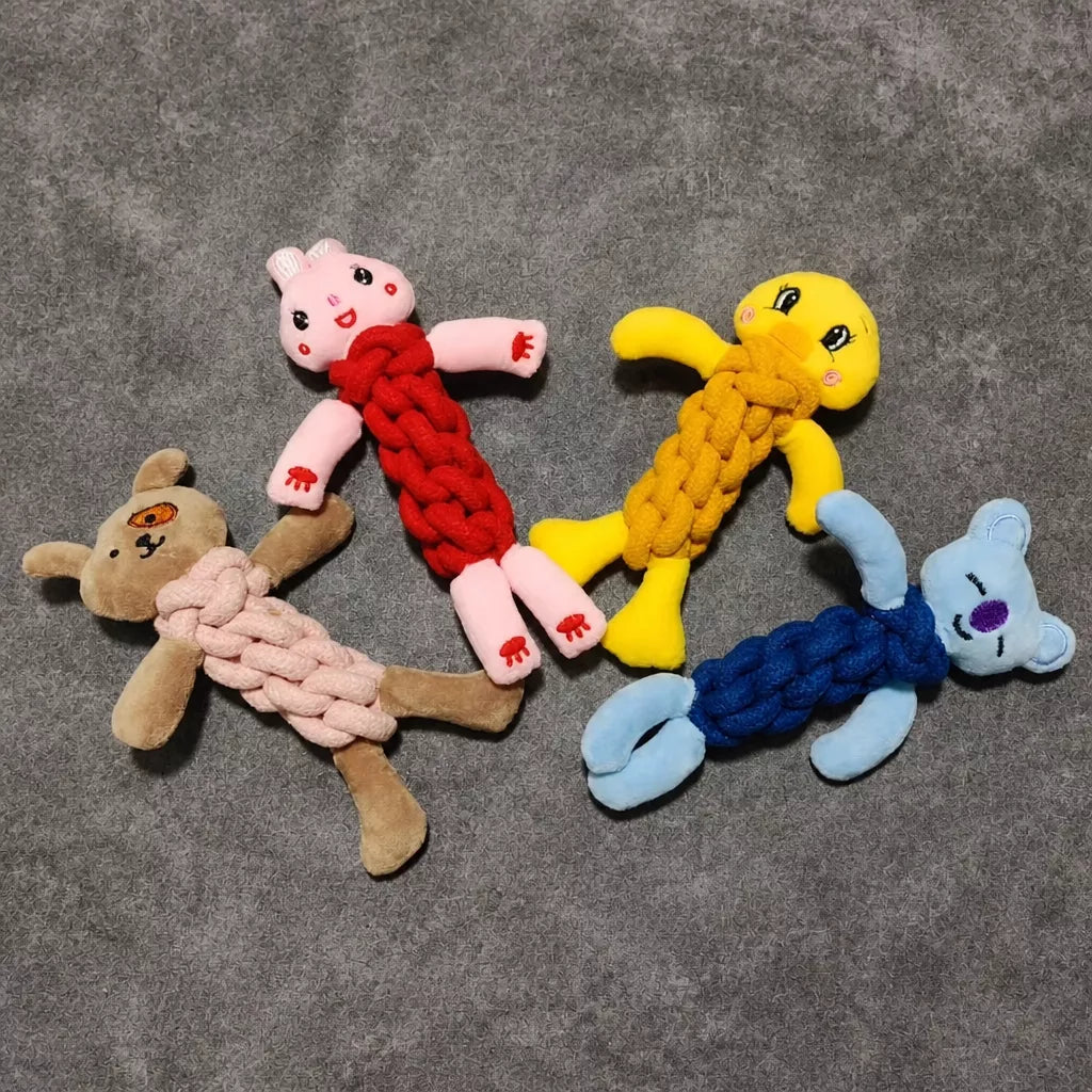 Rope, Plush & Chew Toys for Cats and Dogs