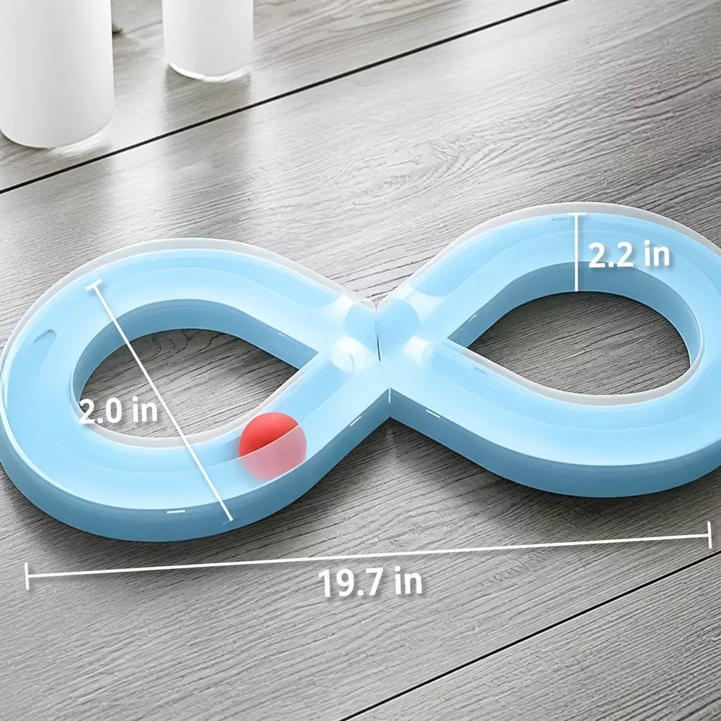 Interactive Cat Ball Track Toy