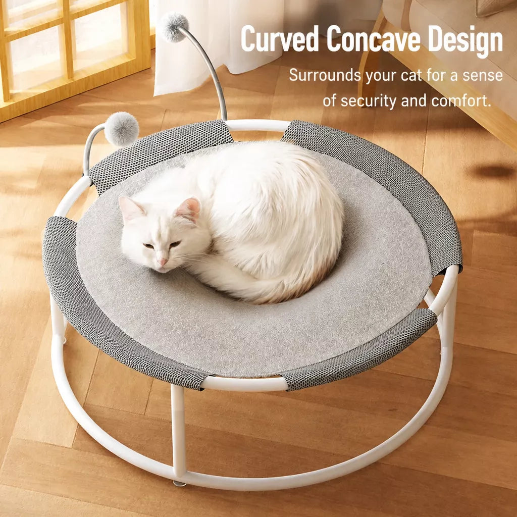 All-Season Cat Tower with Bed and Hammock