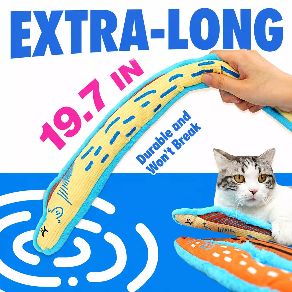 Fish Crinkle Cat Toy