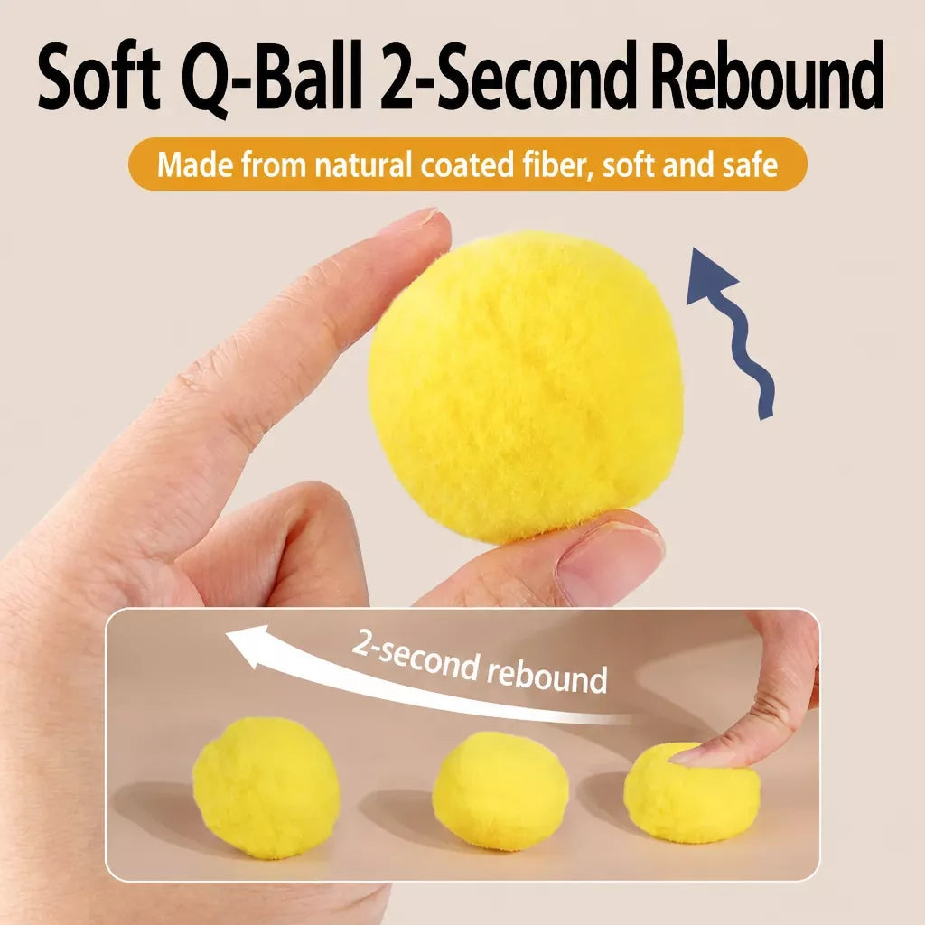 Cat Toy Ball Launcher for Plush and EVA Balls