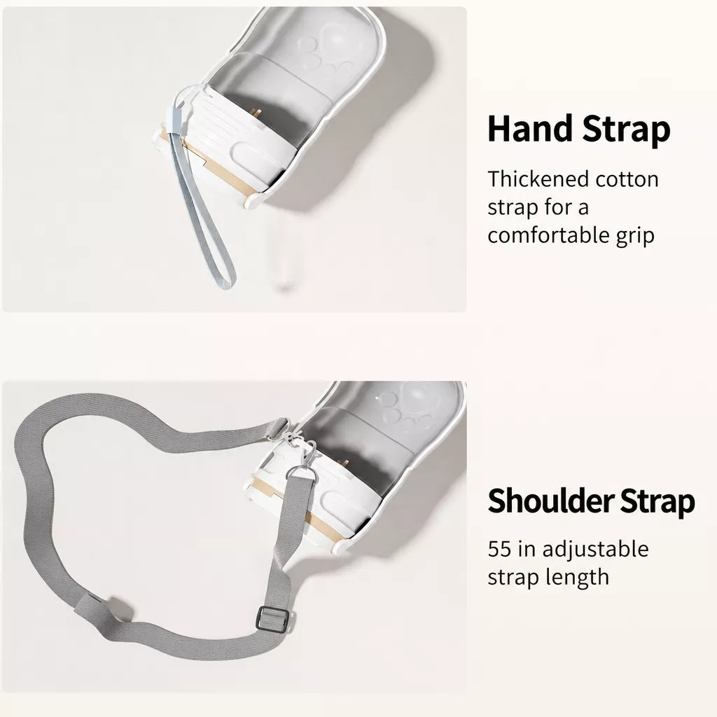 Portable Pet Water Bottle with Foldable Drinking Cup for Dogs & Cats