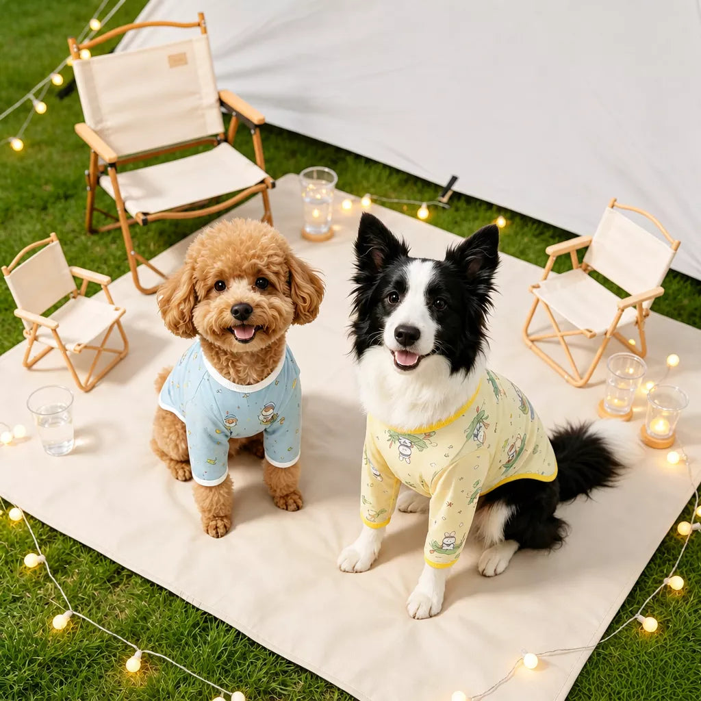 Lightweight Four-Leg Dog Shirt for Summer