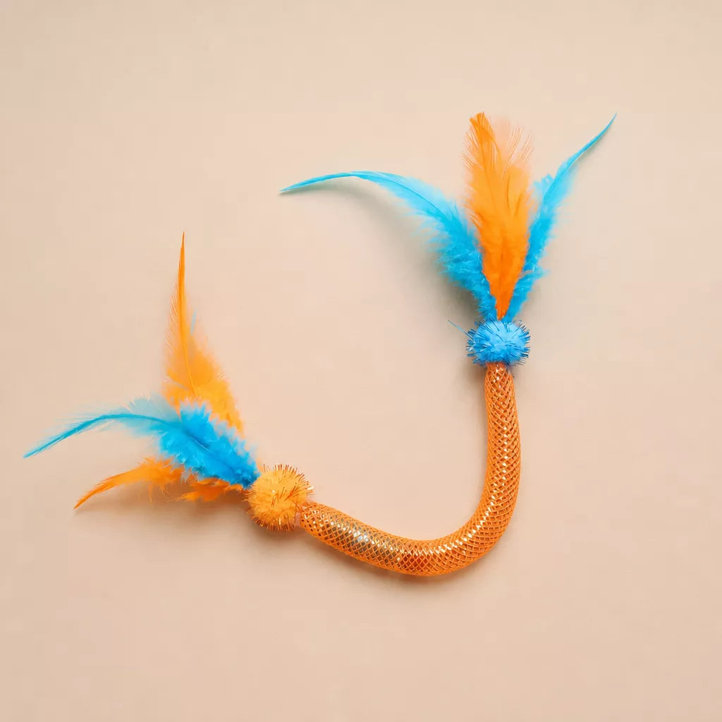 Catnip Feather Rope Toy for Cats