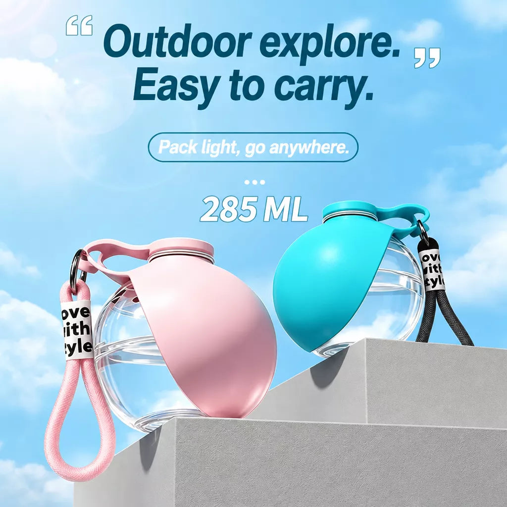 Portable Pet Water Bottle for Dogs and Cats