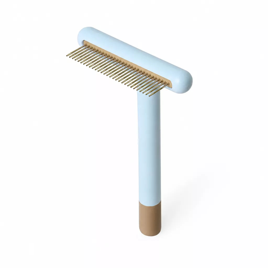 Pet Grooming Rake Comb for Cats and Dogs with Long and Short Teeth