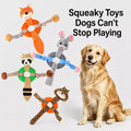 Squeaky Plush Dog Toy for Chewing and Play