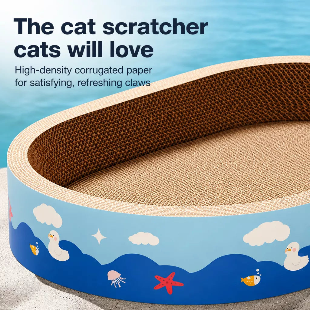 Kraft Paper Cat Scratcher Lounge