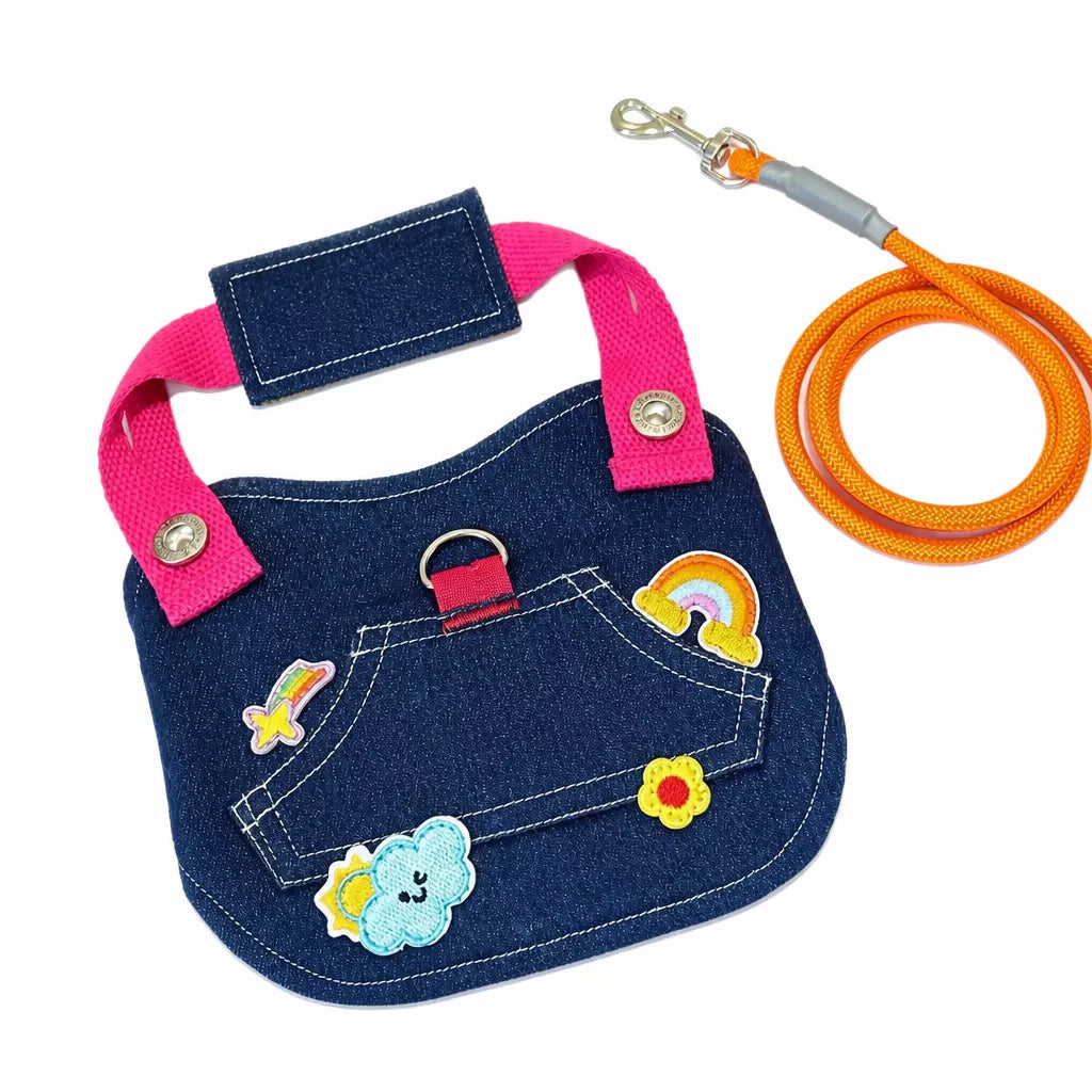 Nylon Pet Harness with Optional Leash