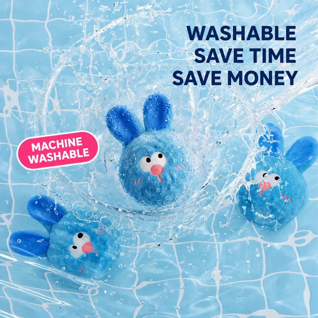 Squeaky Elastic Ball Dog Toy