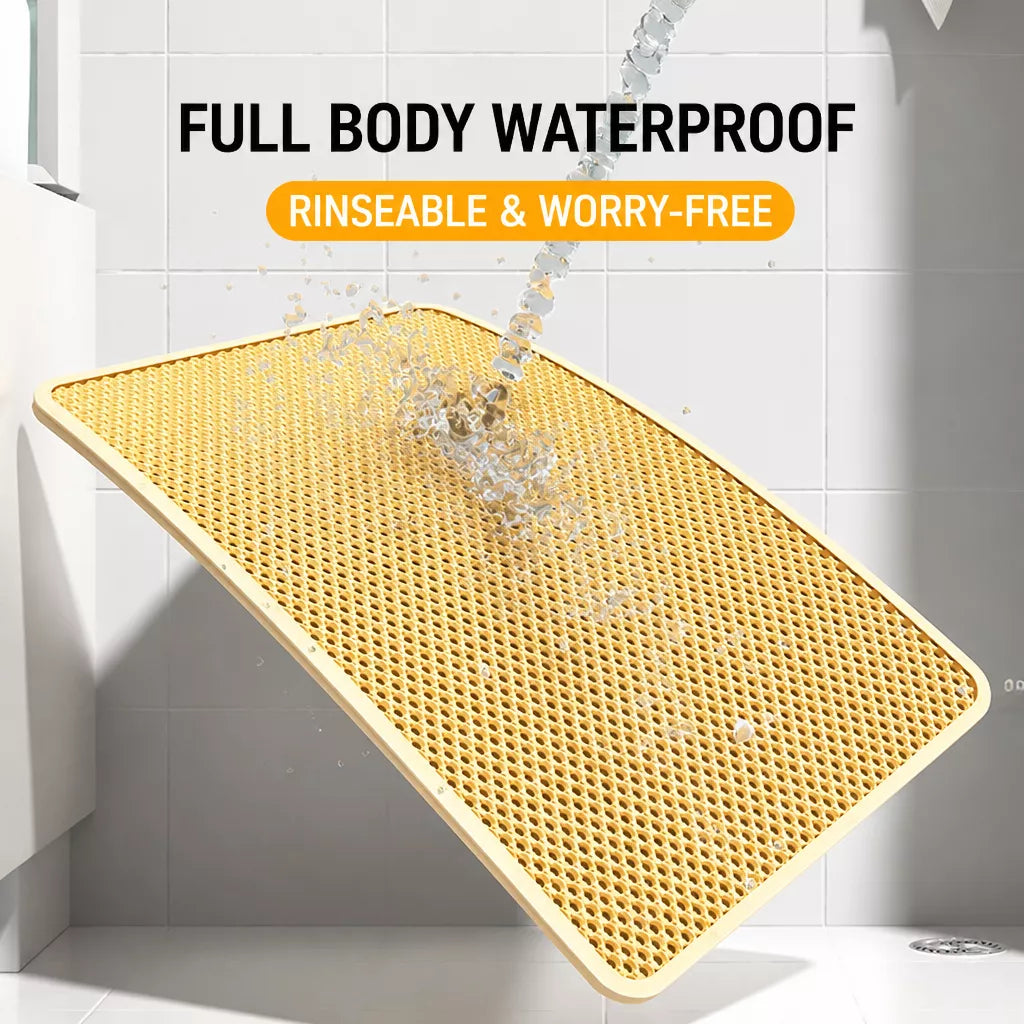 Cat Litter Mat for Catching Loose Litter Around the Box