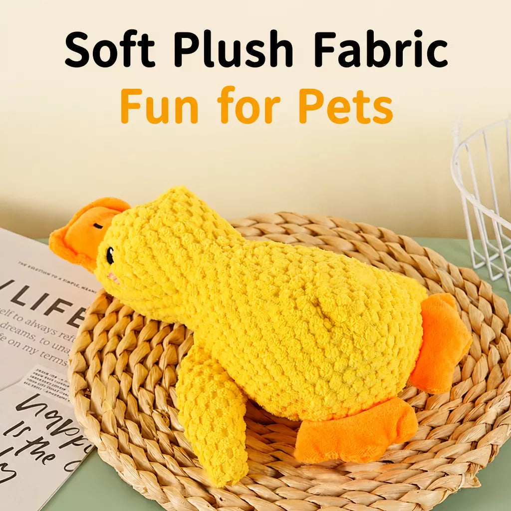 Plush Squeaky Pet Toy for Dogs and Cats – Assorted Animal Designs