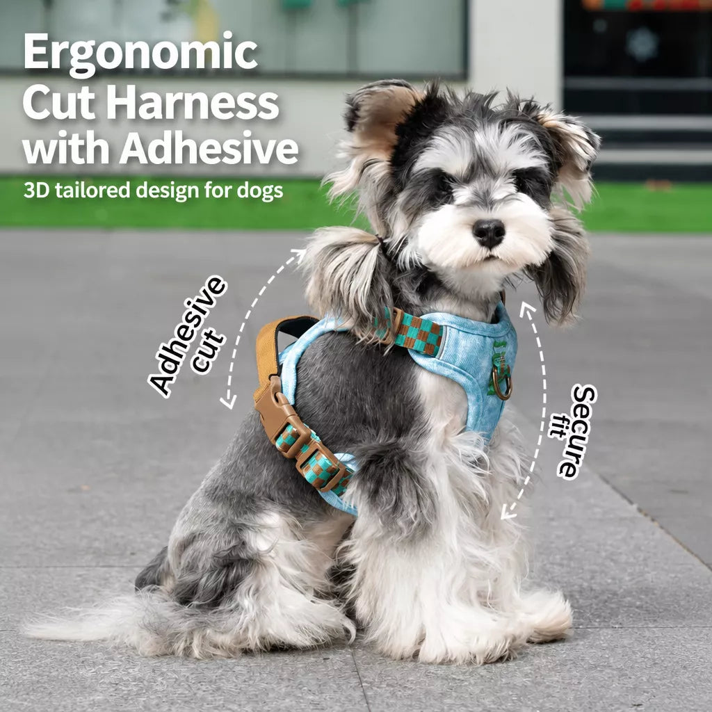 Adjustable Polyester Dog Vest Harness and Leash