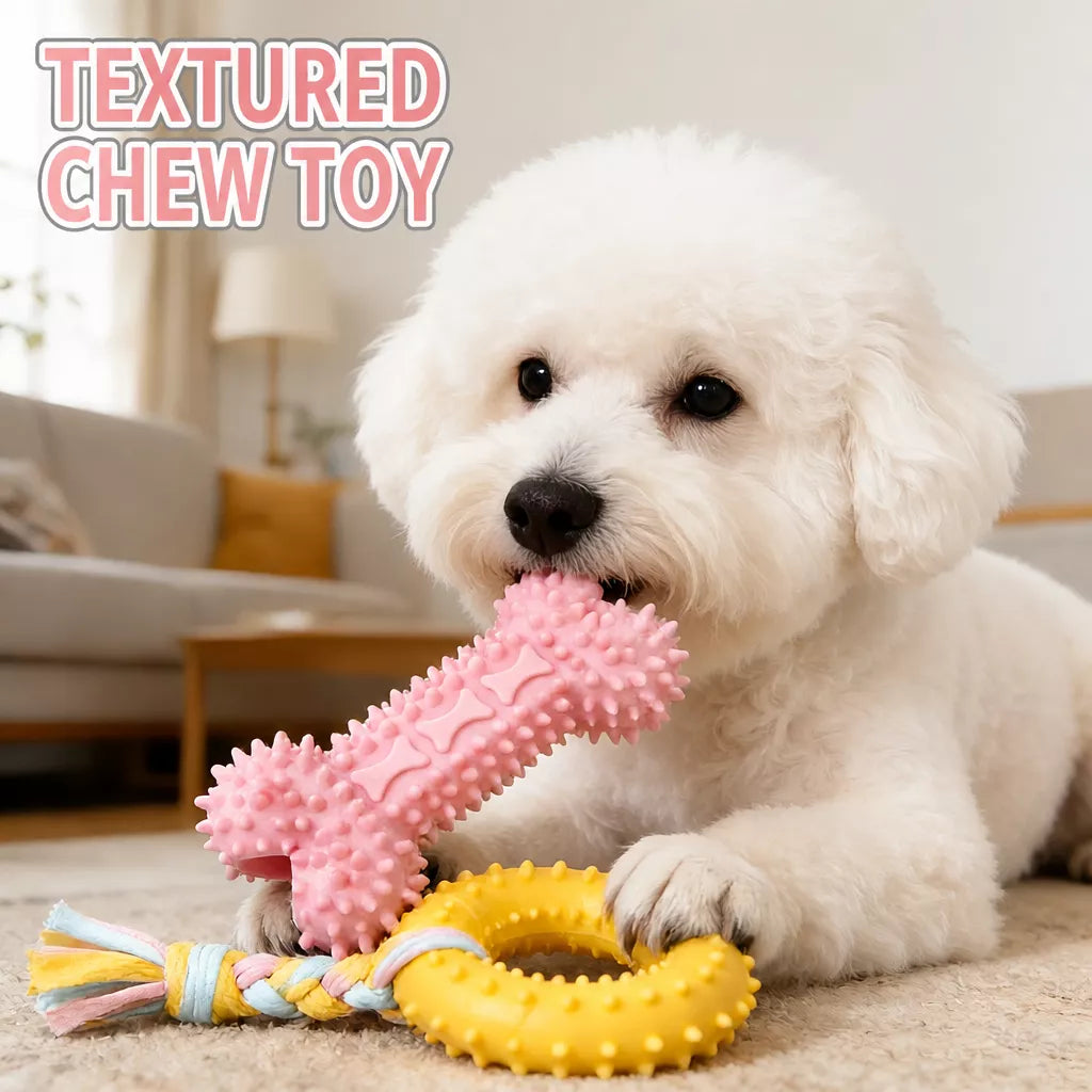 Silicone Dog Chew Toy for Everyday Chewing and Play
