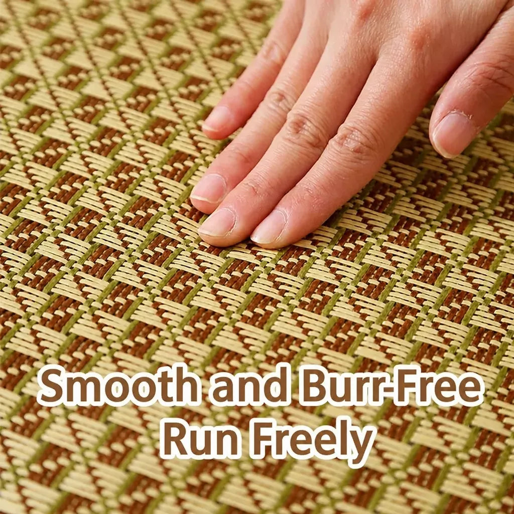 Woven Rattan Pet Mat for Cats and Dogs