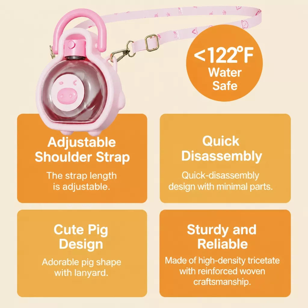 Portable Pet Water Bottle for Dogs and Cats, Outdoor Travel
