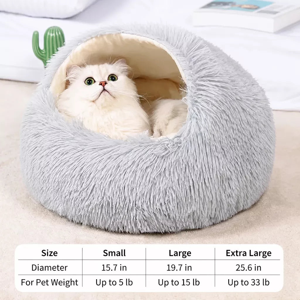 Polyester Cat & Dog Nest Bed